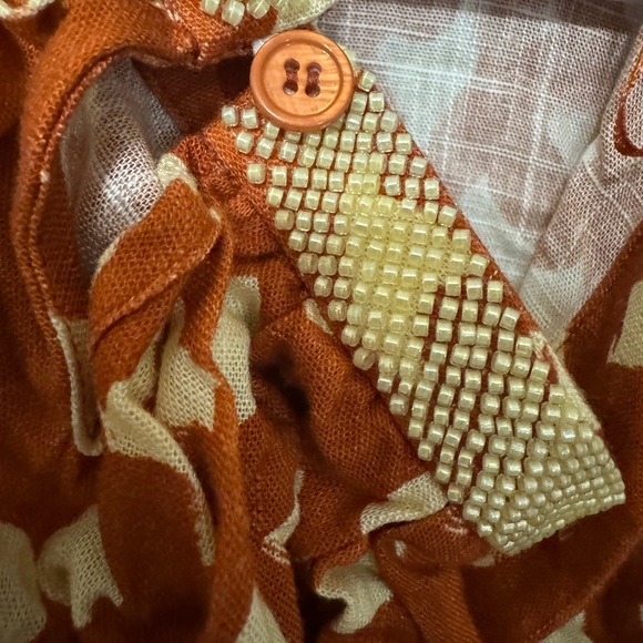 ZARA Knot front blouse top - Picture 6 of 7